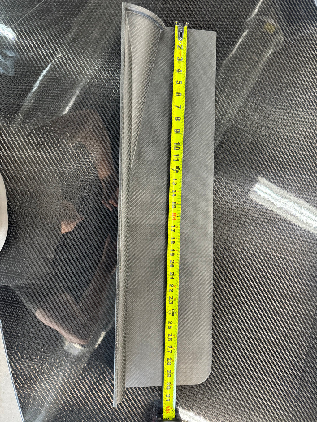 Universal Splitter End Plates (Carbon Fiber)