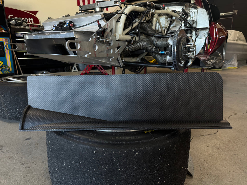 Universal Splitter End Plates (Carbon Fiber)