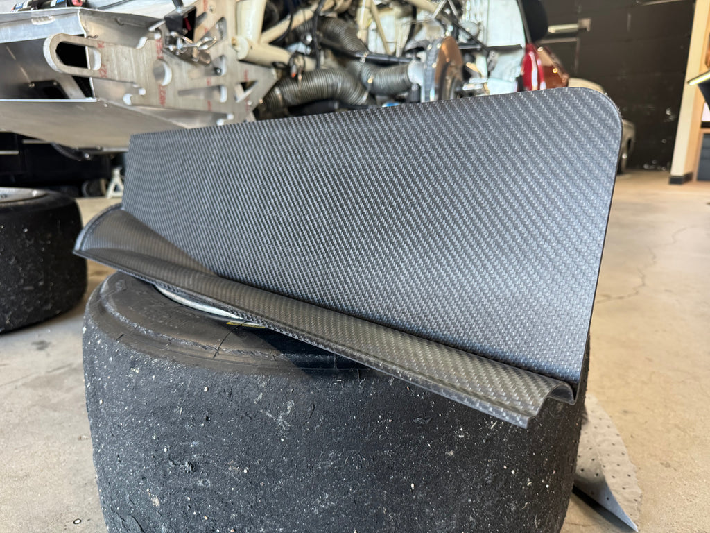 Universal Splitter End Plates (Carbon Fiber)